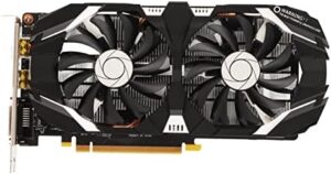 1060 6/5/3GB GDDR5 192bit Twin Fans Gaming Graphics Cards, 8008MHz 4K HDR Video Graphics Card GP 106 Memory Frequency Computer Graphics Card Compatible with for 1060 GAMING, 06G P4