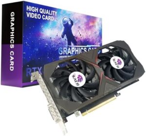 KAER Gaming GeForce RTX 2060 6GB GDRR6 192-Bit HDMI/DP/DVI 1680MHz Dual Fans ray-tracing Graphics Card