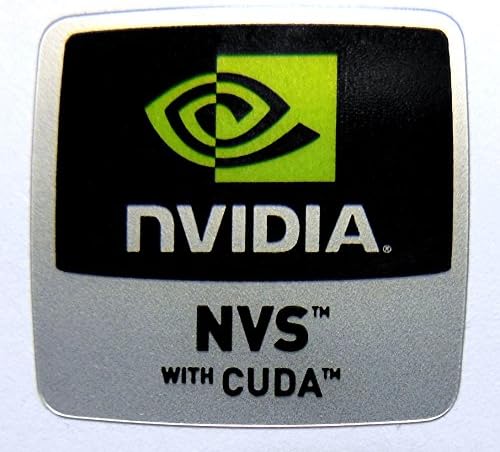 VATH Sticker Compatible with NVIDIA NVS with Cuda 18 x 18mm [710]
