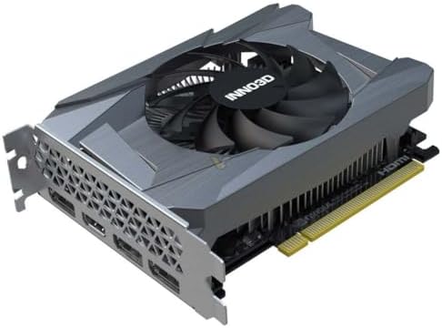 Inno3D nVidia GeForce RTX 4060 Compact 8G GDDR6, 2460MHz Boost Clock, RAM17Gbps, 3xDP, HDMIx1, 155x122x39mm (4060)