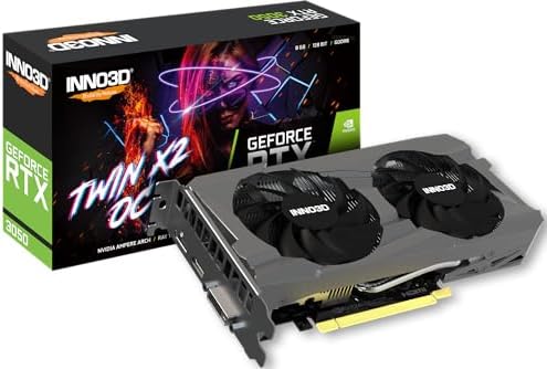 Inno3D GeForce RTX 3050 Twin X2 OC NVIDIA 8GB GDDR6 Graphics Card