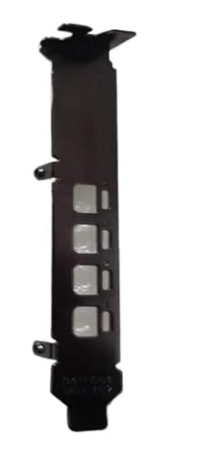 I/O IO Shield Backplate fit for NVIDIA P600 P620 P1000 T600 T1000 Graphics Card Baffle Bezel Full Half Height Blank(12cm)