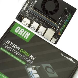 Yahboom Jetson Orin NX 8GB 117Tops Development Kit with 19V DC Power Supply IMX219-77 Camera M.2-Key E Networking Module Supports Super (Orin NX 8GB Camera Advanced Kit)