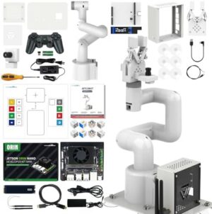 Yahboom Jetson Orin Nano Super 8GB 67Tops Robotic Arm MyCobot280 7DOF Collaborative Robot Desktop Educational Robotic Arm Python with Adaptive Gripper