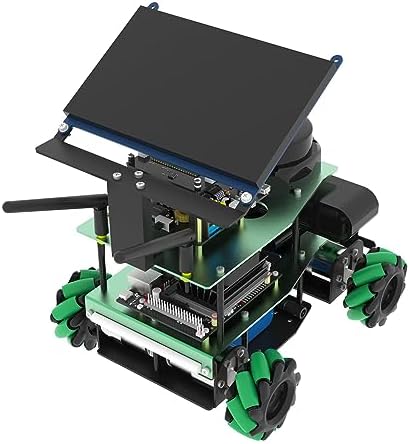Rosmaster X3 Smart AI Robot Programmable ROS Vision Recognition and Mapping Navigation with Raspberry Pi5 8GB Support ROS2