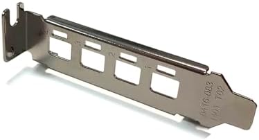 Low Profile/Half Height Bracket for NVIDIA Quadro K1200 NVS510 P400 P600 P1000 GPU Video Graphics 8cm/3.1 inch