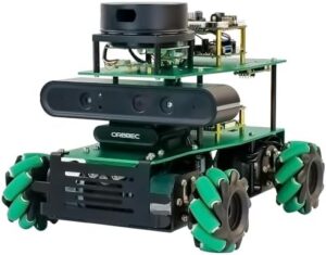 Yahboom ROS2 Robot Lidar Mapping Navigation Mecanum Wheel Python Programming Learn Explore Robotic Kit Docker Adult AI Robot APP Remote Control