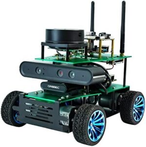 Yahboom Robot Car Kit Electronic Competition ROS Programming Kit, Based on Raspberry Pi5, University Artificial Intelligence Research Institution Autopilot Line Patrol Gesture Recognition