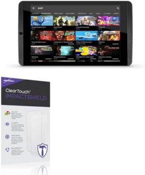 BoxWave Screen Protector Compatible With Nvidia Shield Tablet K1 - ClearTouch ImpactShield (2-Pack), Impenetrable Screen Protector Flexible Film