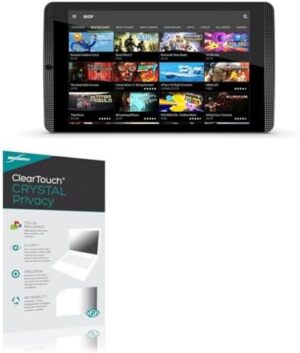 BoxWave Screen Protector Compatible With Nvidia Shield Tablet K1 - ClearTouch Crystal Privacy (2-Pack), Privacy Screen Protector Flexible Film Clear