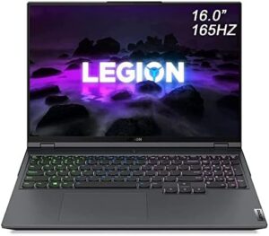 Lenovo Legion 5 Pro Gen 6 AMD Gaming Laptop, 16.0" QHD IPS 165Hz, Ryzen 7 5800H, GeForce RTX 3060 6GB, TGP 130W, Win 10 Home, 32GB RAM | 1TB PCIe SSD, HDMI Cable Bundle