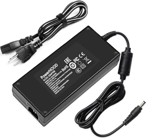19V AC/DC Adapter Compatible with AceMagic F3A AMD Ryzen AI 9 HX 370 Mini PC Desktop Computer DVE DSA-120PFG-19 3 190632 19VDC DC19V 19volt 19.0 Volts Power Supply Cord Charger PSU