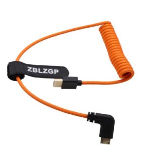 8K HDMI Cable CL3 Rated in-Wall 48Gbps 8K60Hz for Denon AVR-X8500H 13.2 Channel 8K AV Receiver Right Bend Mini HDMI to HDMI