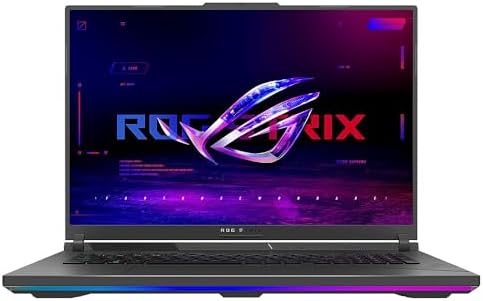 ASUS ROG Strix G18 18" 240Hz Laptop 1TB SSD 64GB DDR5 RAM Win 11 Pro (Intel 14th Gen Core i9-14900HX Processor Turbo 5.80Ghz, NVIDIA GeForce RTX 4070, 18" QHD 2560x1600) Gaming Notebook Computer