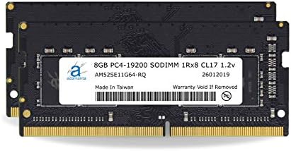 Adamanta 16GB (2x8GB) Compatible for HP 14 AMD 14-bw0xx Models Laptop DDR4 2400MHz PC4-19200 SODIMM 1Rx8 CL17 1.2v Notebook Memory Module Upgrade RAM