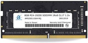 Adamanta 8GB (1x8GB) Compatible for HP 14 AMD 14-bw0xx Models Laptop DDR4 2400MHz PC4-19200 SODIMM 1Rx8 CL17 1.2v Notebook Memory Module Upgrade RAM