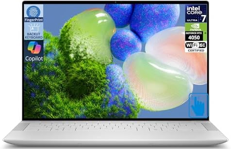 Dell XPS 9440 AI Powered Mobile Workstation, 14.5" 120 Hz Touchscreen OLED 3.2K Display (Intel Ultra 7-155H, GeForce RTX 4050 6GB, 32GB LPDDR5X, 8TB SSD, Backlit KYB, Fingerprint, Win 11 Pro)