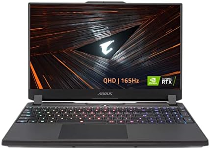GIGABYTE AORUS 15 XE5: 15.6" QHD 2560x1440 IPS-Level Display, Intel Core i7-12700H, NVIDIA GeForce RTX 3070 Ti Laptop GPU 8GB GDDR6, 16GB DDR5 RAM, 1TB SSD, Win11 Home (AORUS 15 XE5-73USB34SH)