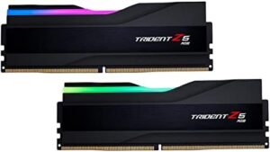 G.SKILL Trident Z5 RGB Series (Intel XMP 3.0) DDR5 RAM 32GB (2x16GB) 7200MT/s CL34-45-45-115 1.40V Desktop Computer Memory UDIMM (‎F5-7200J3445G16GX2-TZ5RK)