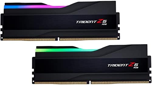 G.SKILL Trident Z5 RGB Series (Intel XMP 3.0) DDR5 RAM 32GB (2x16GB) 7200MT/s CL34-45-45-115 1.40V Desktop Computer Memory UDIMM (‎F5-7200J3445G16GX2-TZ5RK)