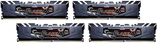 G.Skill 32GB Flare X DDR4 3200MHz PC4-25600 for AMD Ryzen CL16 Quad Channel Kit