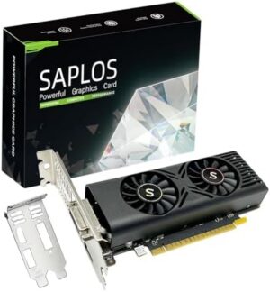 GTX 1050 Graphics Card for PC, 4GB GDDR5 128-bit, HDMI DisplayPort DVI-D, Computer GPU, Gaming Video Card, PCI Express x16, DirectX 12