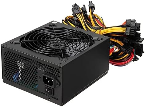 GUMMMY 1800W PC Power Supply Miner Power Graphics Card PSU ATX Mining Machine Power Supply 180~240V 80+ Platinum Certified