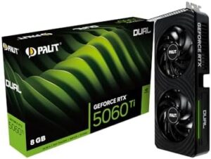 GeForce RTX 5060 Ti Dual (8GB GDDR7/PCI Express 5.0/2572MHz/28000MHz)