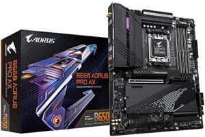 Gigabyte B650 Aorus Pro AX AMD B650 Socket AM5 ATX DDR5-SDRAM Motherboard