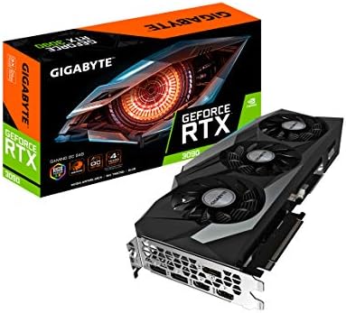 Gigabyte GeForce RTX 3090 GAMING OC 24G Graphics Card, 3x WINDFORCE Fans, 24GB 384-Bit GDDR6X, GV-N3090GAMING OC-24GD Video Card