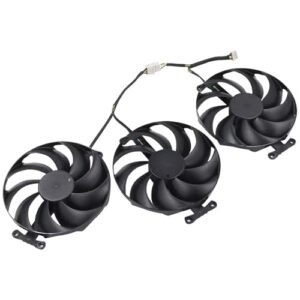 Graphics Card F​or RX 7900 GRE 7900 XT 7900 XTX Red Devil Video Card Fna RX7900 RX7900XT RX7900XTX Graphics Card Cooling Fan(Fan - 3PCS)