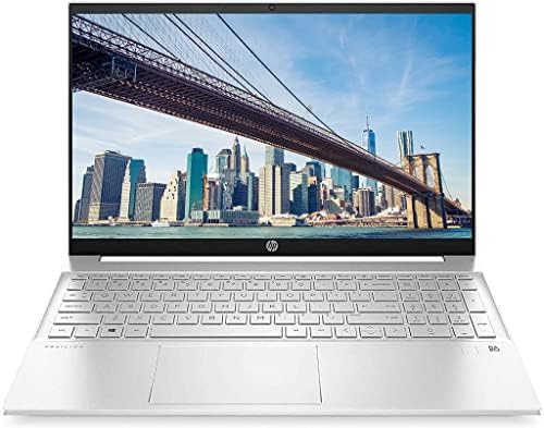 HP Pavilion Laptop, 15.6" FHD Screen, AMD Ryzen 7 5700U Processor, 32GB RAM, 1TB SSD, Backlit Keyboard, Wi-Fi 6, FP Reader, HDMI, Bluetooth, Win11 Home, Silver (Renewed)