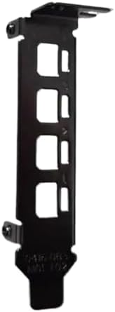 I/O IO Shield Backplate fit for NVIDIA P600 P620 P1000 T600 T1000 Graphics Card Baffle Bezel Full Half Height Blank(8cm)