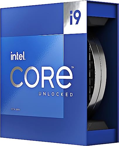 Intel Core i9-13900K Desktop Processor 24 (8 P-cores + 16 E-cores) with Integrated Graphics - Unlocked