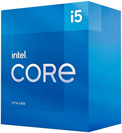 Intel® Core™ i5-11400 Desktop Processor 2.6 GHz Cores up to 4.4 GHz LGA1200 (Intel® 500 Series & Select 400 Series Chipset) 65W