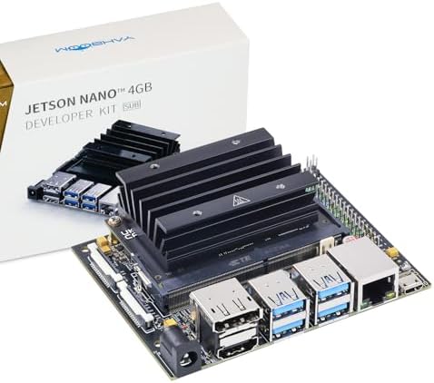 Jetson Nano 4GB RAM Development Board Kit (SUB) B01 with Official Module for Artificial Intelligence Python Programming