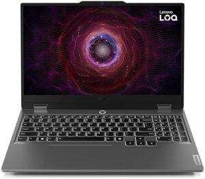 Lenovo LOQ 15.6" 1920 x 1080 FHD 144Hz Gaming Notebook Ryzen 7 7435HS 16GB RAM 512GB SSD NVIDIA GeForce RTX 4070 Luna Grey