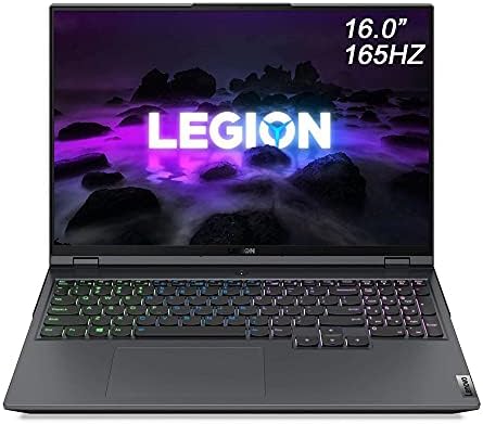 Lenovo Legion 5 Pro Gen 6 AMD Gaming Laptop, 16.0" QHD IPS 165Hz, Ryzen 7 5800H, GeForce RTX 3060 6GB, TGP 130W, Win 10 Home, 64GB RAM | 1TB PCIe SSD, HDMI Cable Bundle