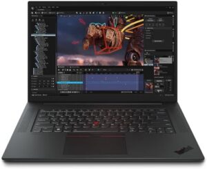 Lenovo ThinkPad P1 Gen 6 21FV001BUS 16" Mobile Workstation - WQXGA - 2560 x 1600 - Intel Core i7 13th Gen i7-13700H Tetradeca-core (14 Core) 2.40 GHz - 32 GB Total RAM - 1 TB SSD - Black Paint