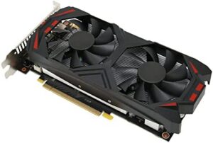 Luqeeg GTX 950 2GB Gddr5 Graphics Card 128bit Video Cards for PC Gaming, Support 4k Resolution Output, Directx 12, DVI Interface, Fans Desk Graphics Card