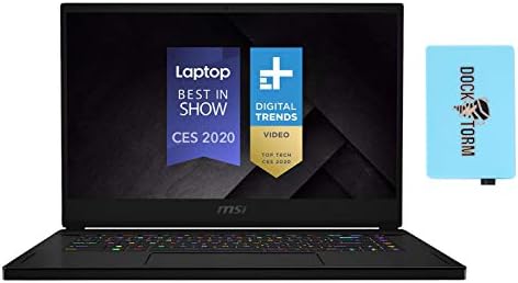 MSI GS66 Stealth 10SFS-440 Gaming and Entertainment Laptop (Intel i7-10875H 8-Core, 32GB RAM, 2x1TB PCIe SSD RAID 1 (1TB), NVIDIA RTX 2070 Super Max-Q, 15.6" Full HD (1920x1080), Win 10 Pro) with Hub
