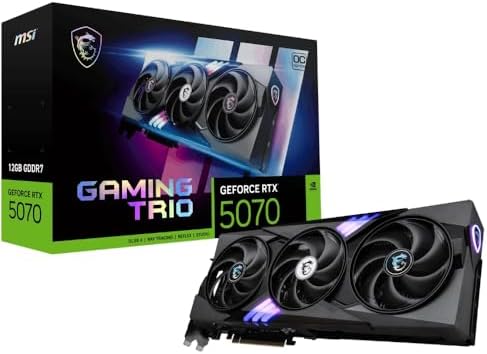 MSI GeForce RTX 5070 12G GAMING TRIO OC
