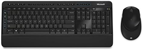 Microsoft PP3-00002 Wireless Desktop 3050 with AES - Keyboard and Mouse (English)