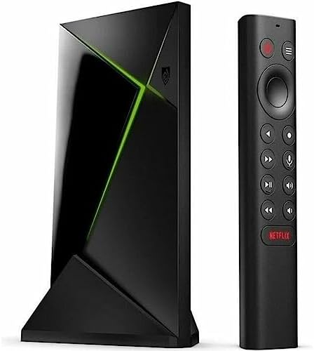 NVIDIA Shield TV Pro 8 GB Wi-Fi Ethernet LAN Black 4K Ultra, W125800849 (Ethernet LAN Black 4K Ultra HD Shield TV Pro, Tegra X1+, 2048 MB, 8 GB, MicroSD (TransFlash),)