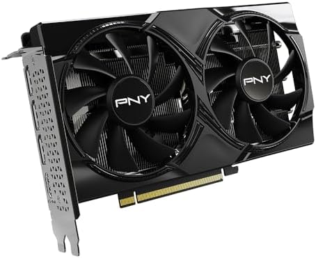 PNY GeForce RTX™ 5060 8GB Overclocked Dual Fan GPU DLSS 4
