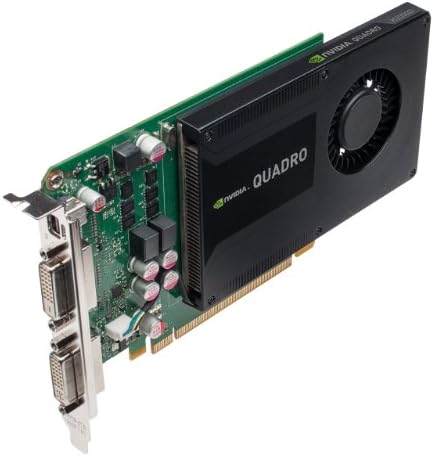 PNY NVIDIA Quadro K2000D 2GB GDDR5 Memory Graphics Cards VCQK2000D-PB