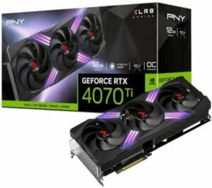 PNY VCG4070TS16TFXXPB1-O 16GB GDDR6X Graphics Card