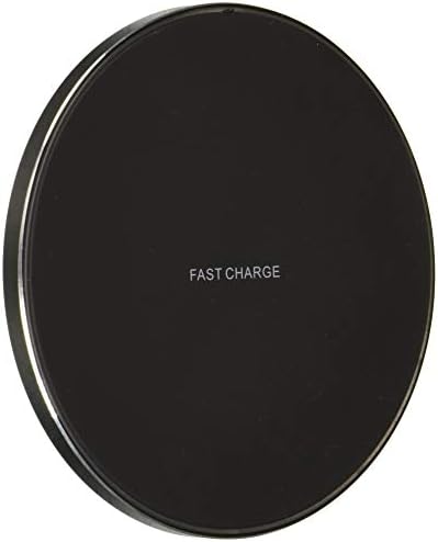RNDs Fast Charge Wireless Charging Pad for Samsung Galaxy (S10, S10 Plus, S10e, S9, S9 Plus, S8, S8 Plus, S7, S6) Note (8, 9) and Other QI Enabled Devices (AC Adapter NOT Included) (Black)
