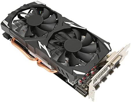 RX 580 Graphics Card, 8GB GDDR5 256bit Gaming Graphics Card Video Cards for PC, PCI Express x16 3.0, , 2 Cooling Fans, 1080P, Support HD, 60Hz Output 4K Resolution