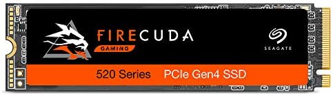 Seagate Firecuda 520 2TB Performance Internal Solid State Drive SSD PCIe Gen4 X4 NVMe 1.3 for Gaming PC Gaming Laptop Desktop (ZP2000GM3A002)